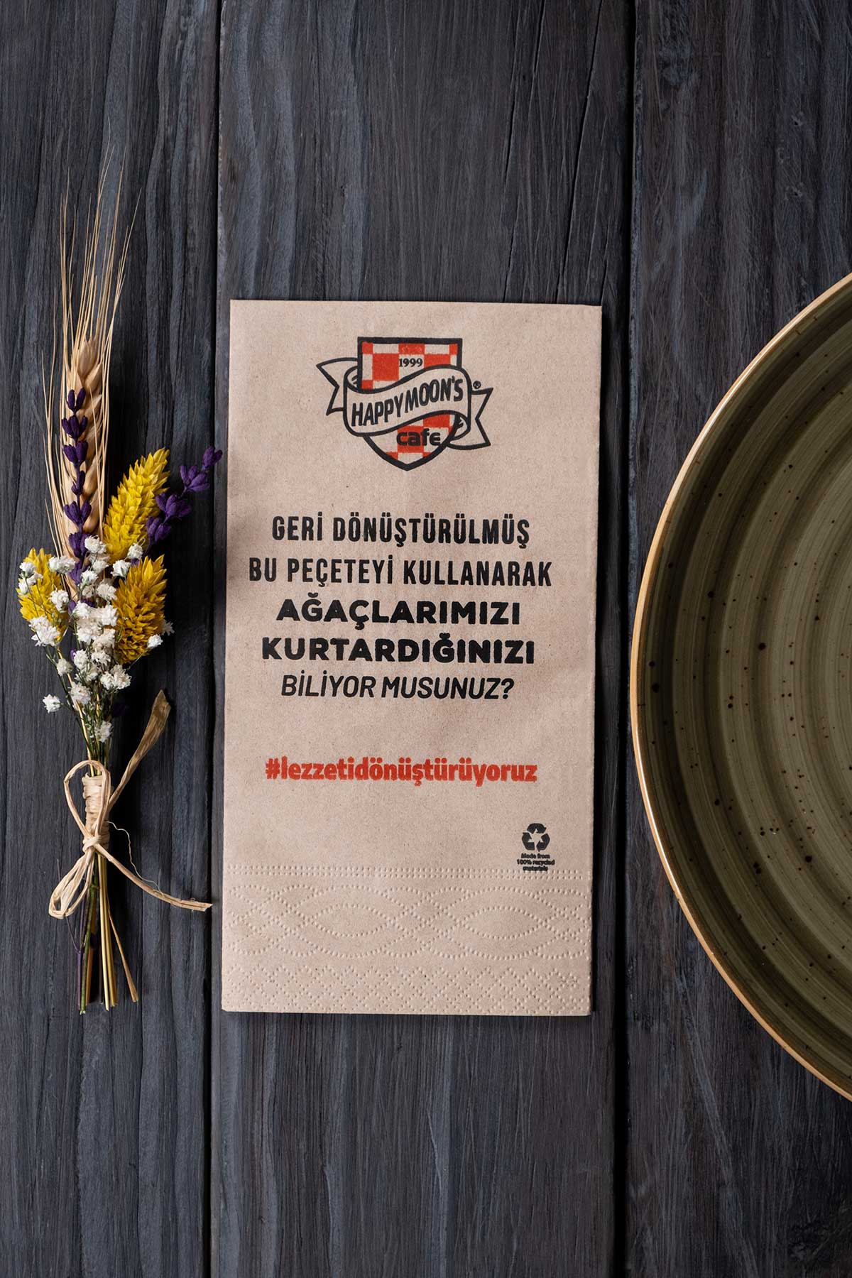 25*33 Baskılı Peçete || MyPeçete